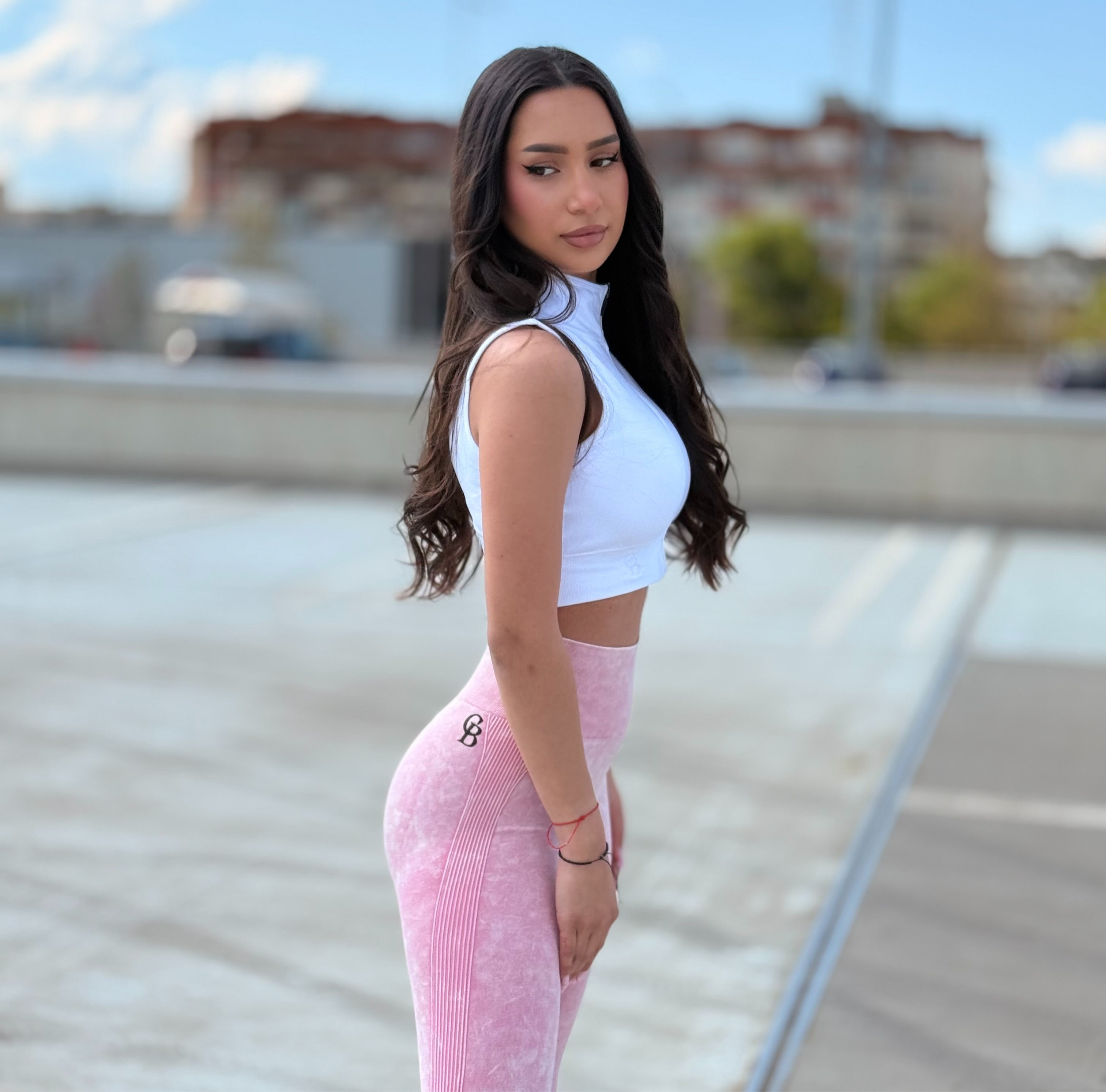 Luna Bustier White&Black