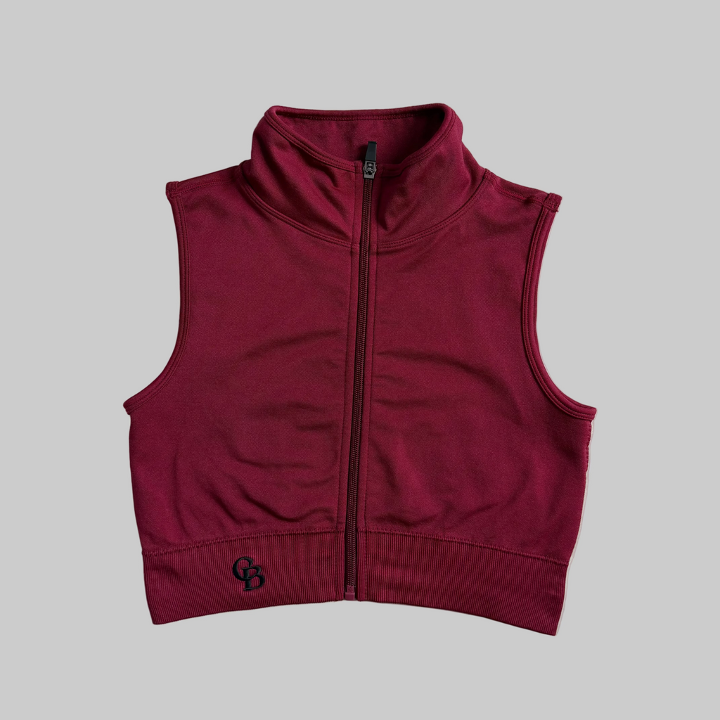 Luna Bustier Burgundy